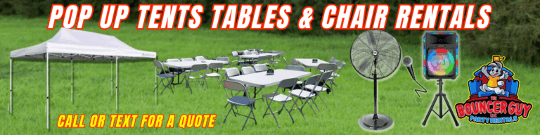 Pop Up Tents Tables and Chairs Rentals in Corpus Christi Home