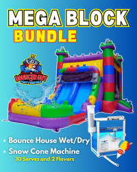 Mega Block Bundle/Snow Cone Rental