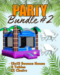 Aloha Party Bundle 2-Tables/12 Chairs