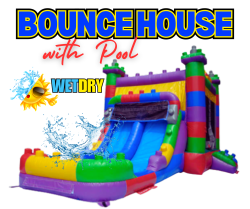 Mega Block Bounce House Combo Rentals